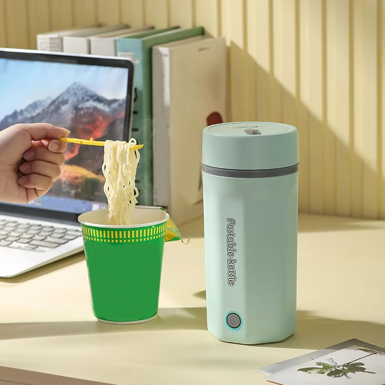 Amazon.co.jp : 電気ケトル 小型 携帯用 電気ポット 500ml 旅行 110V 7